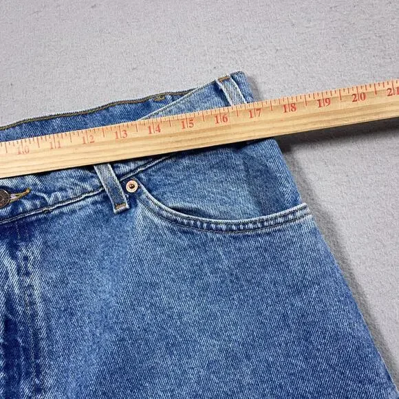 VTG Levi's 550 Jeans Men 36x32 Relaxed Fit Tapered Redwing Orange Tab 90s